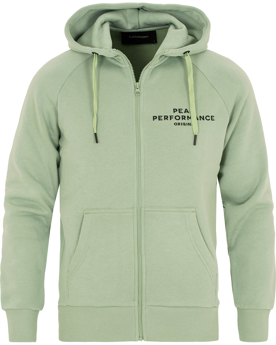 peak performance green hoodie