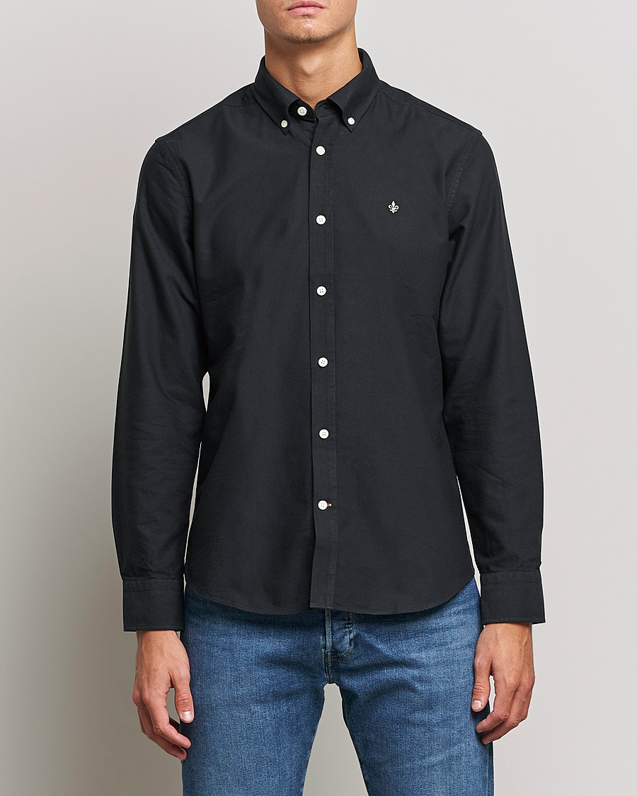 Herre |  | Morris | Douglas Oxford Shirt Black