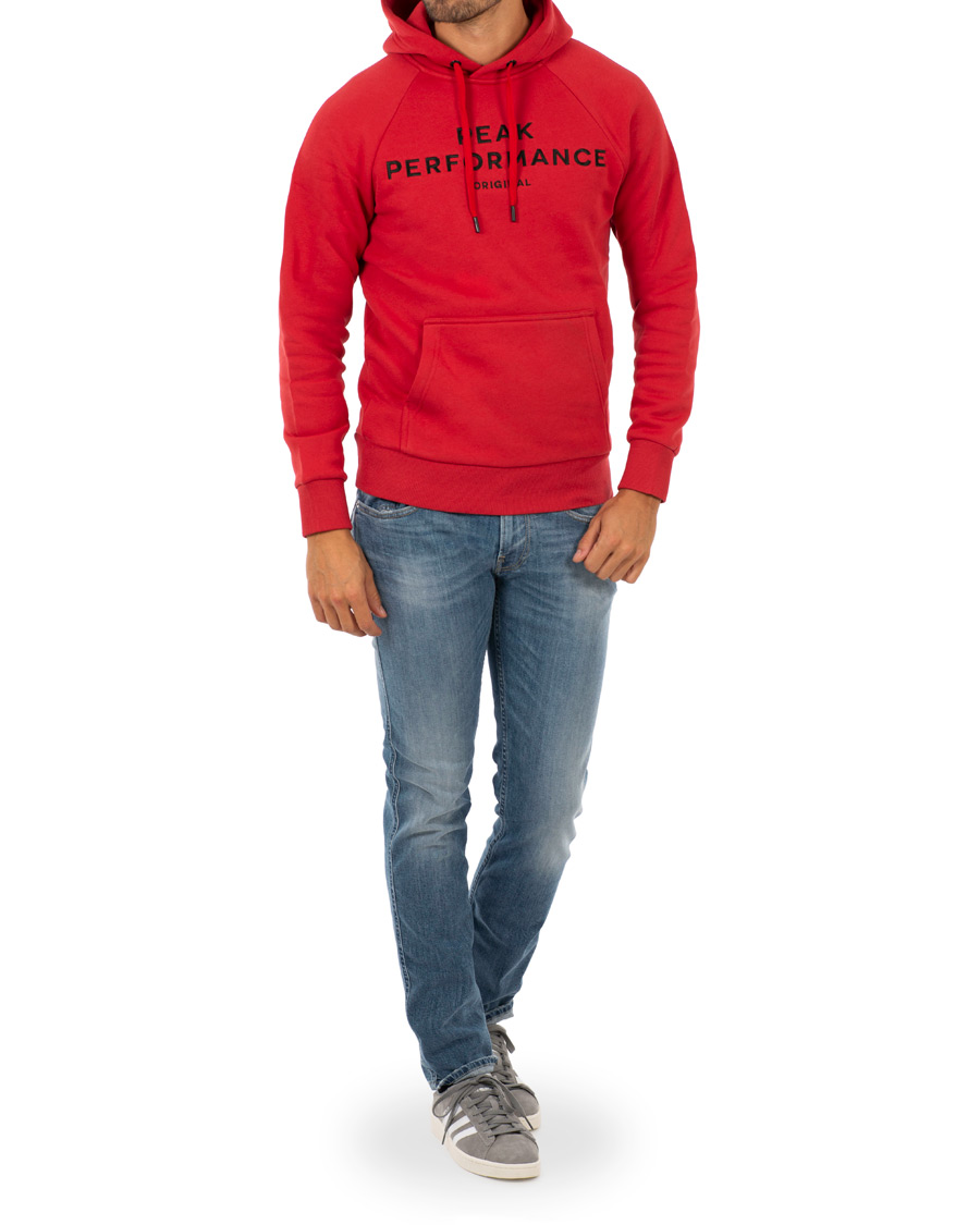 Peak performance red hoodie sale