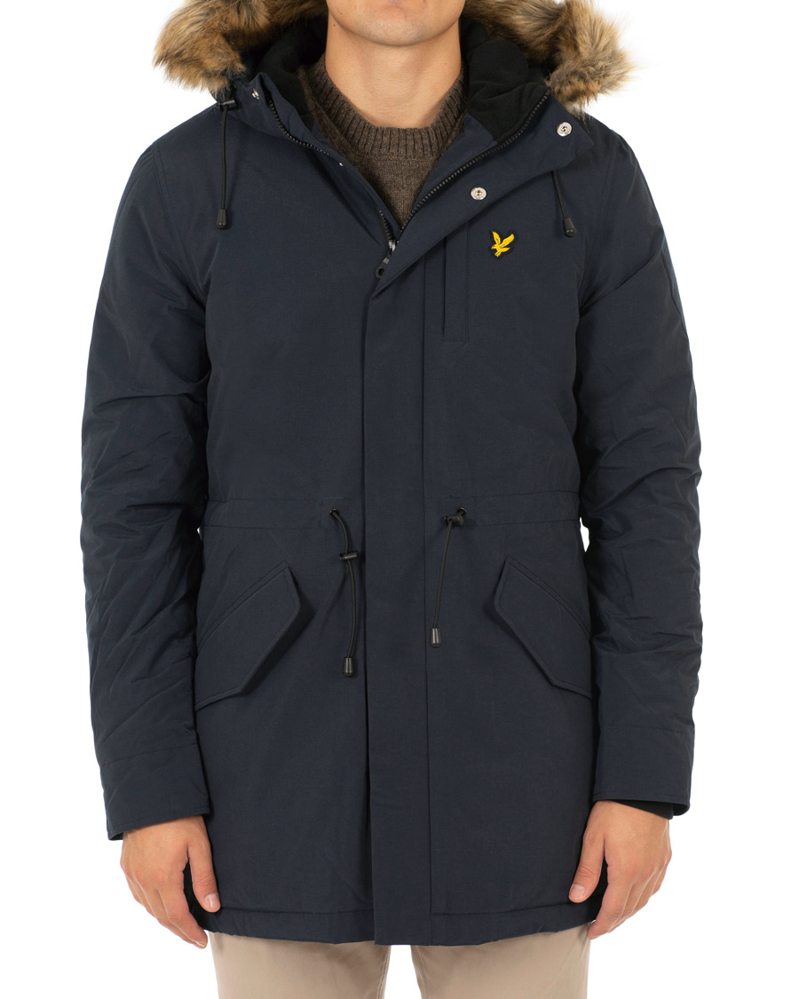 Lyle and scott winter deals weight microfleece lined parka