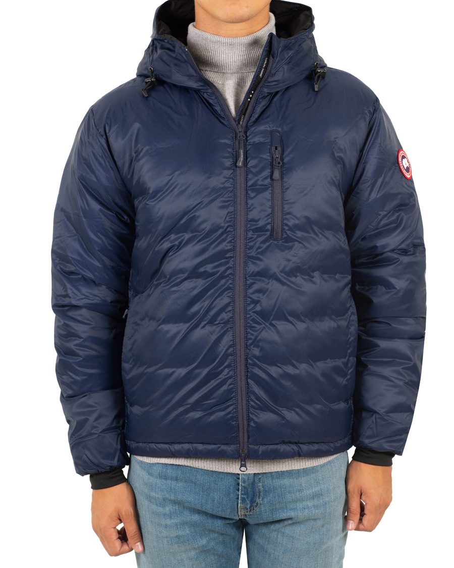 Canada Goose Lodge Hoody Down Jacket Admiral Blue