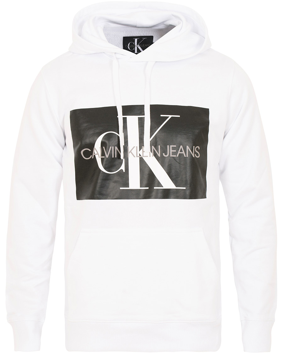 Calvin klein monogram box cheap logo hoodie