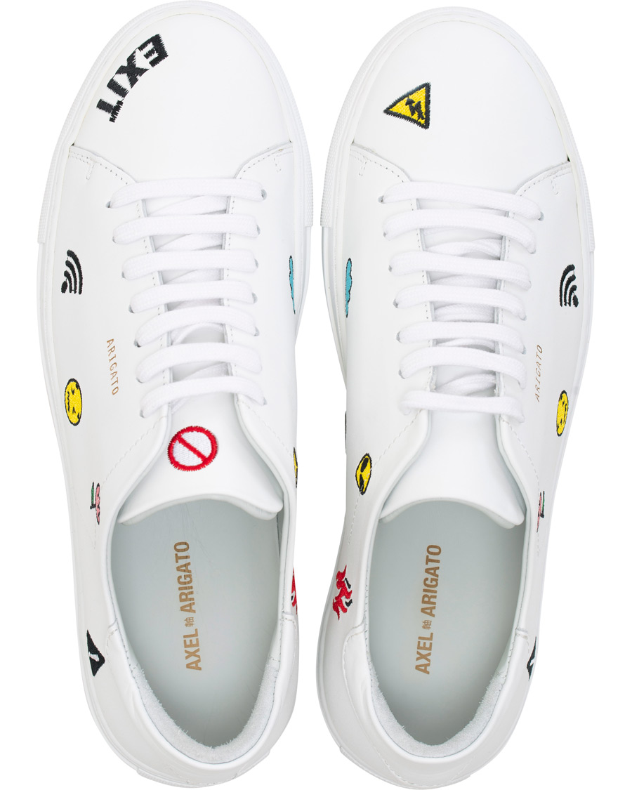 Axel Arigato Clean 90 Emoji Sneaker White Leather