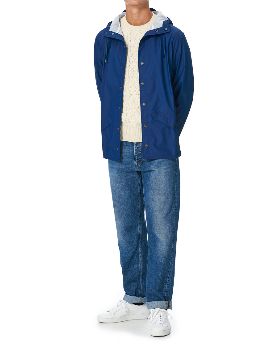 Rains jacket klein blue deals