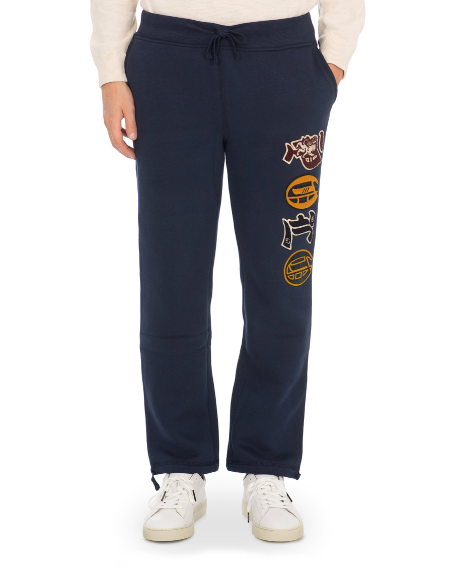 Polo Ralph Lauren Patchwork Sweatpants Cruise Navy hos CareOfCarl.no