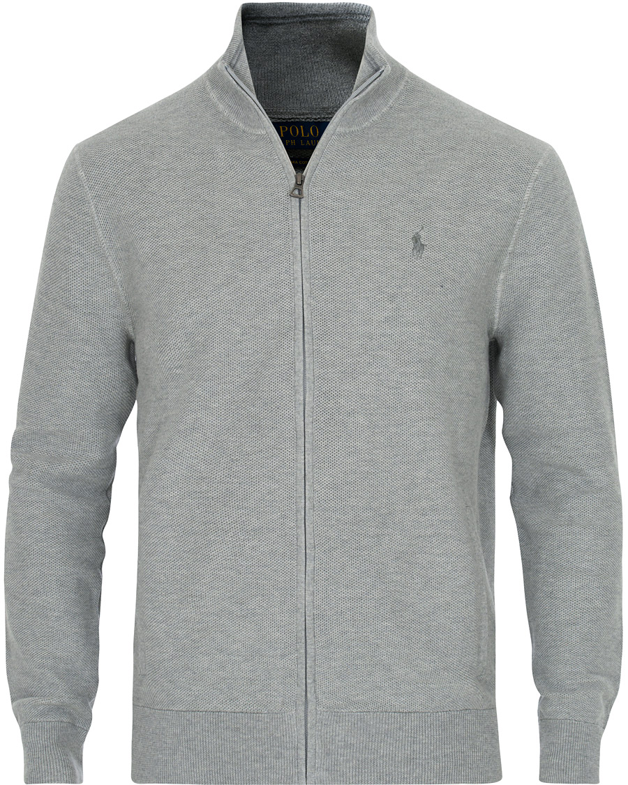 polo ralph lauren full zip sweater