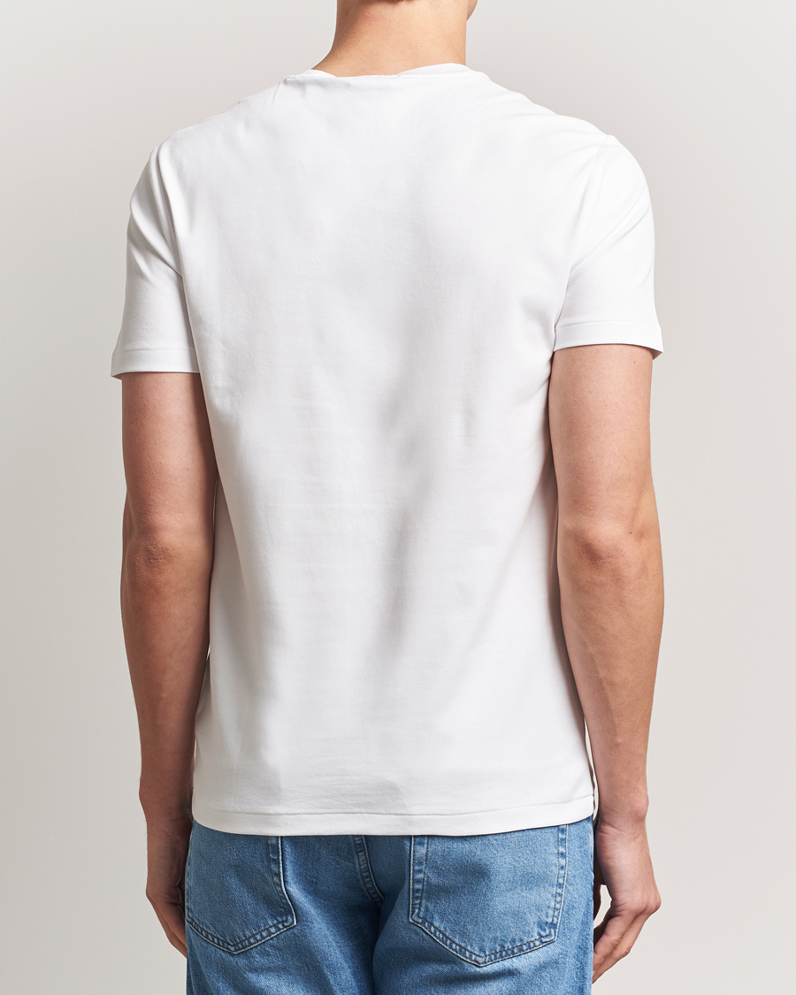 Herre | T-Shirts | Polo Ralph Lauren | Luxury Pima Cotton Crew Neck T-Shirt White