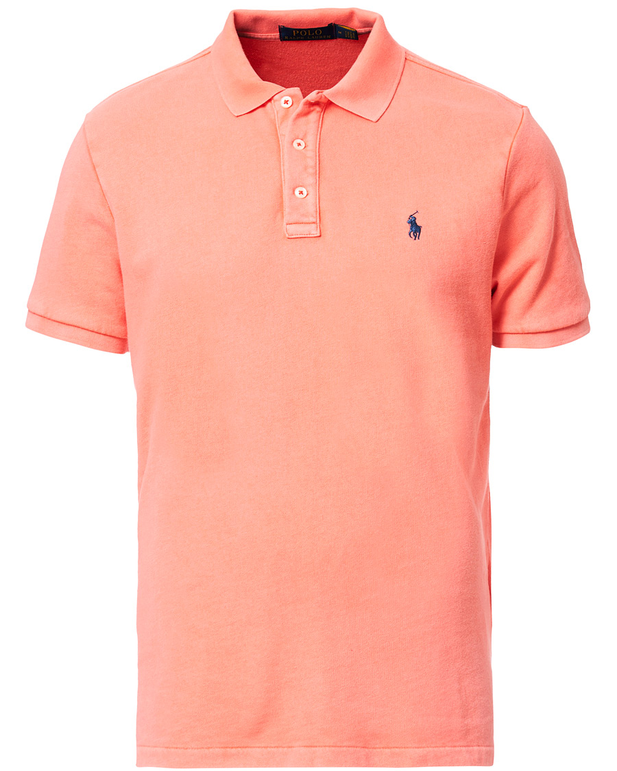 Polo Ralph Lauren Custom Slim Fit Spa Terry Polo Racing Red Hos CareOfCarl.