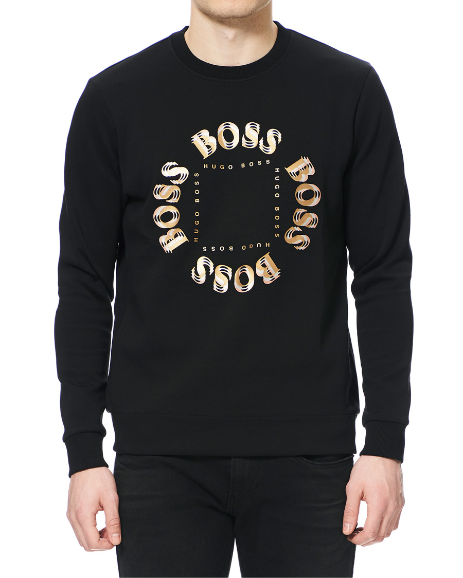 Boss salbo circle online crew sweatshirt