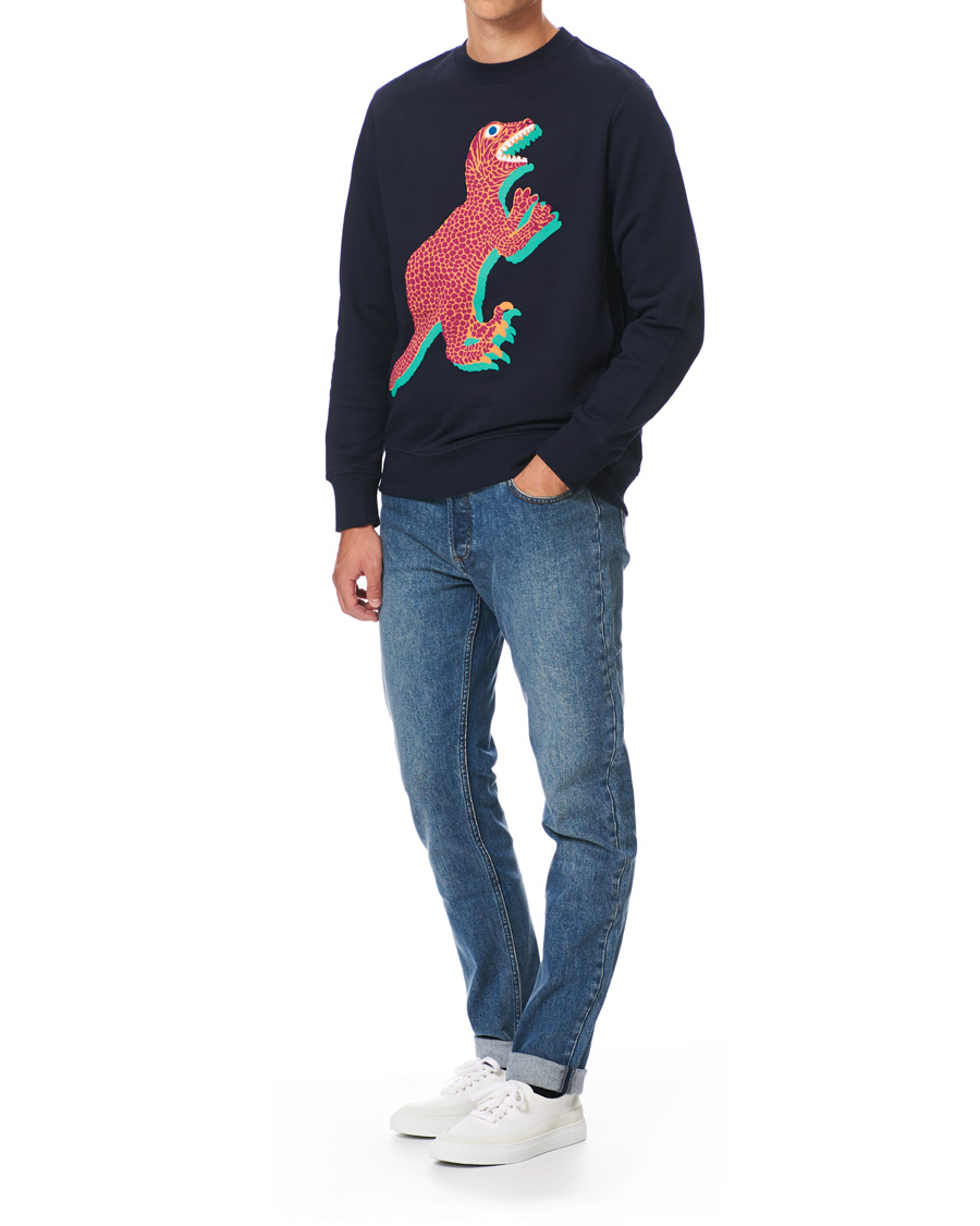 PS Paul Smith Dino Sweatshirt Navy hos CareOfCarl.no