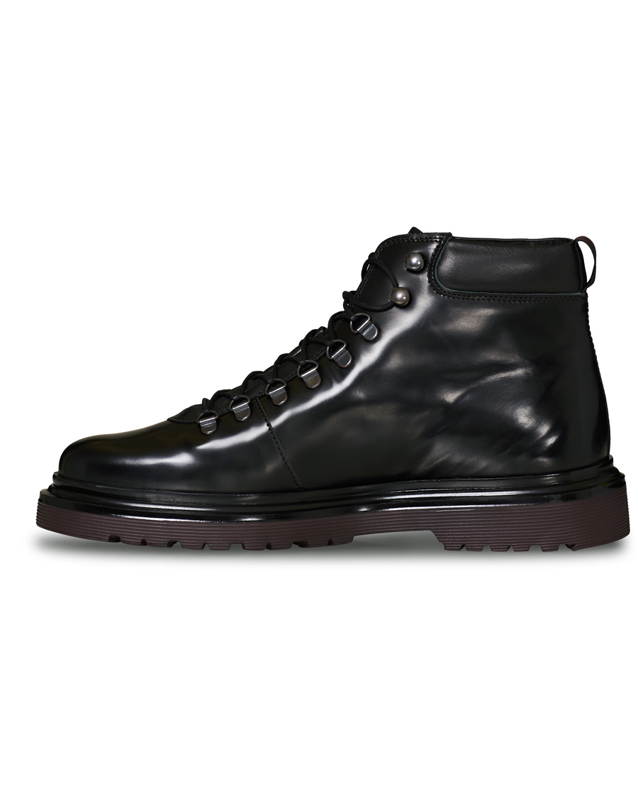 gant beaumont mid lace boot black