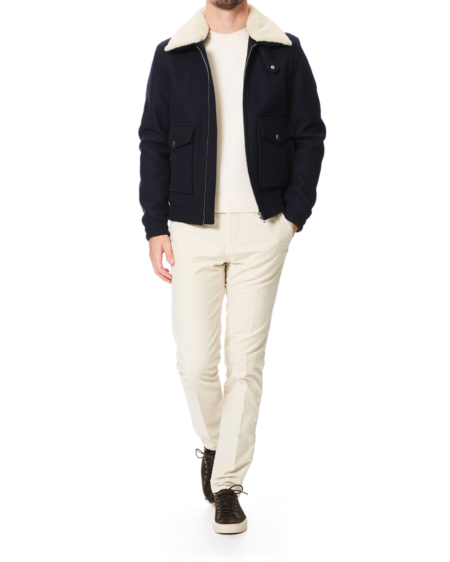 Tommy hilfiger sheepskin on sale jacket