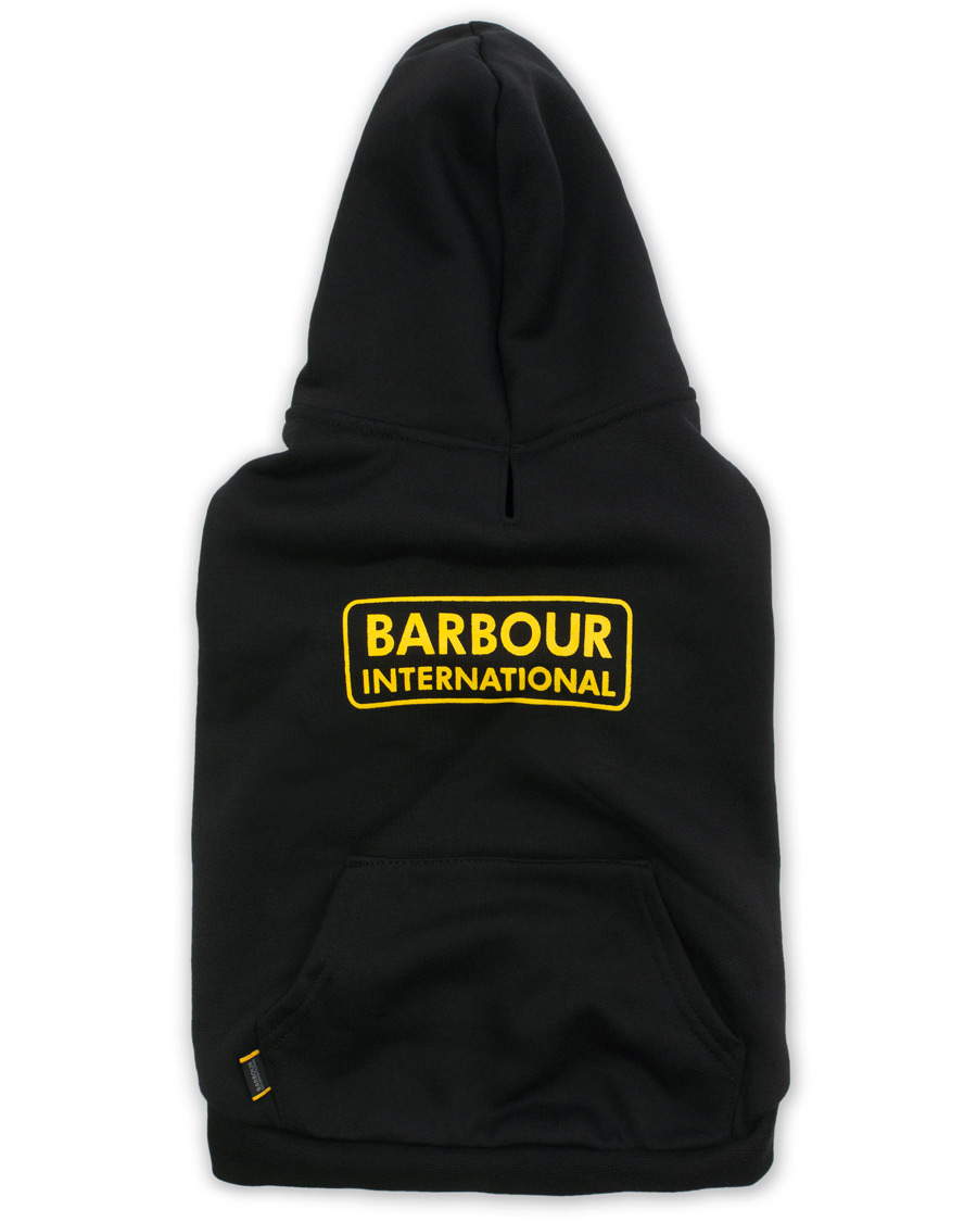 barbour hoodie dog