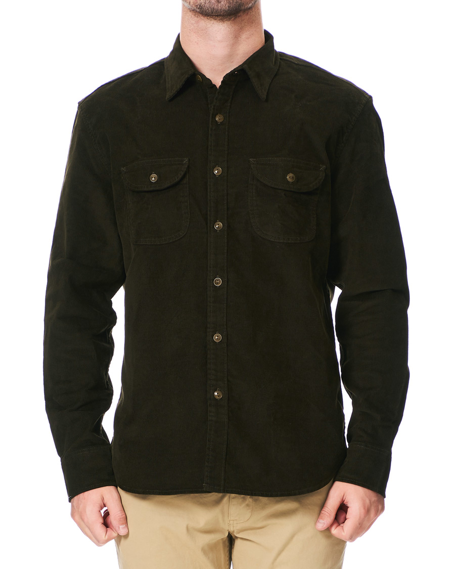 j crew stretch corduroy shirt