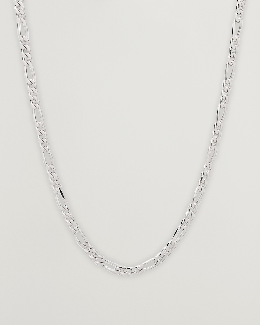 Tom Wood Figaro Chain Necklace Silver