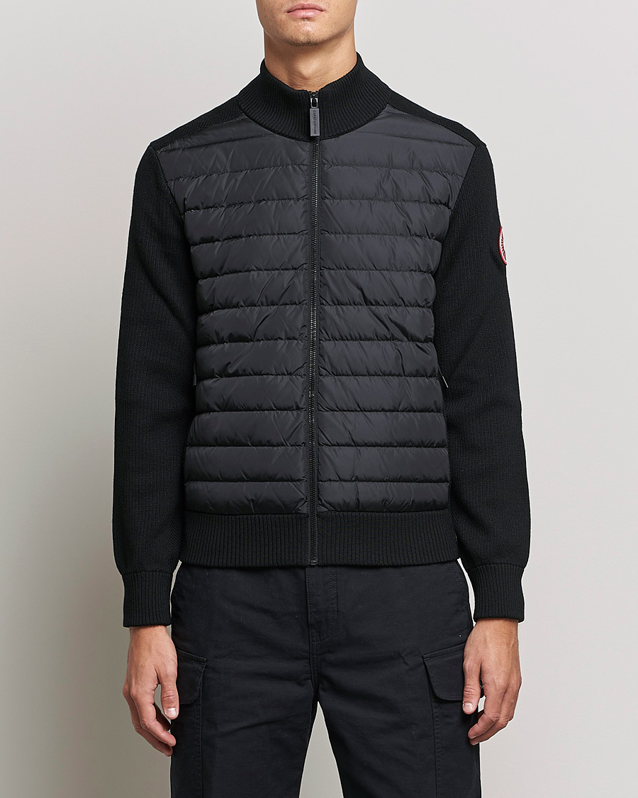 Herre | Hybridjakker | Canada Goose | Hybridge Knit Jacket Black