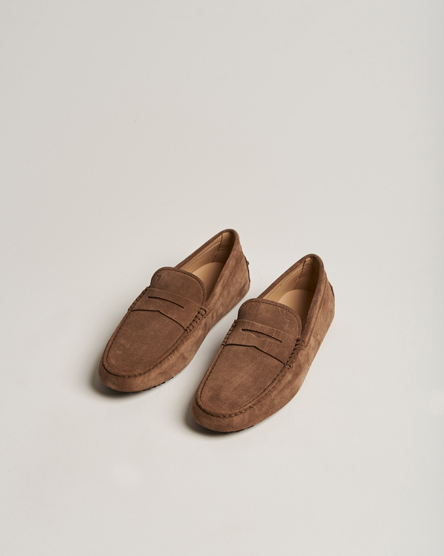 Herre | Bilsko | Tod's | Gommino Carshoe Brown Suede