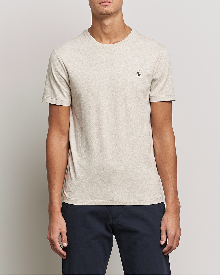 Herre |  | Polo Ralph Lauren | Crew Neck T-Shirt Expedition Dune Heather