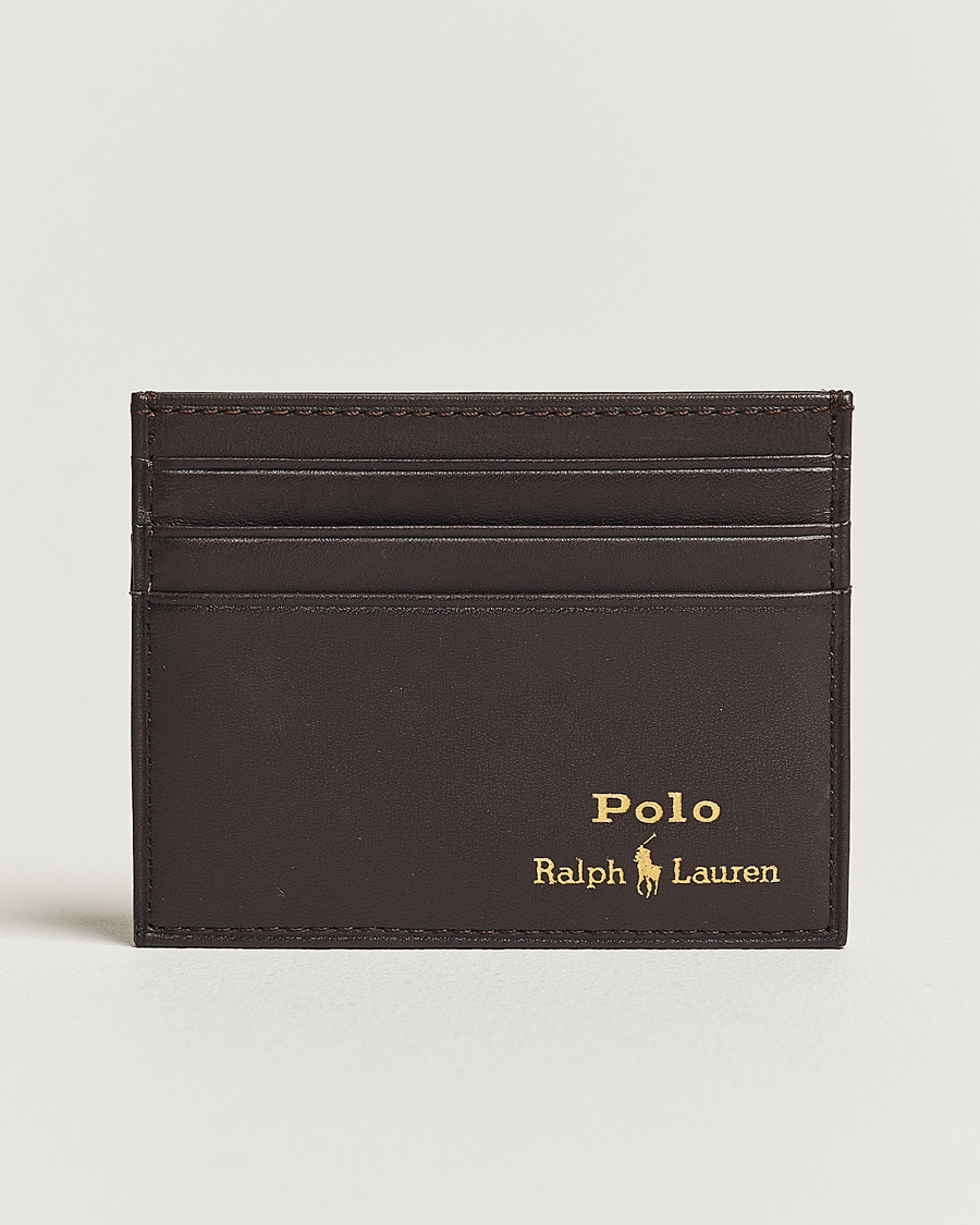 Herre | Polo Ralph Lauren | Polo Ralph Lauren | Leather Credit Card Holder Brown