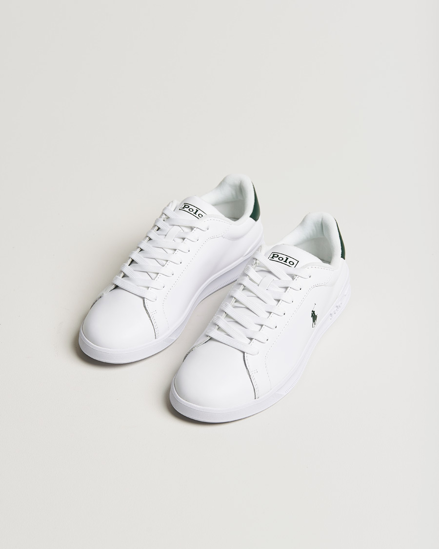 Herre |  | Polo Ralph Lauren | Heritage Court II Sneaker White/College Green