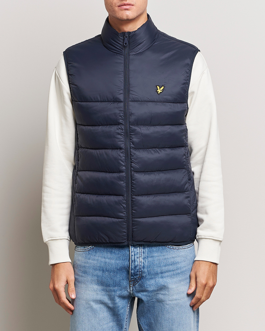 Herre |  | Lyle & Scott | Wadded Gilet Dark Navy