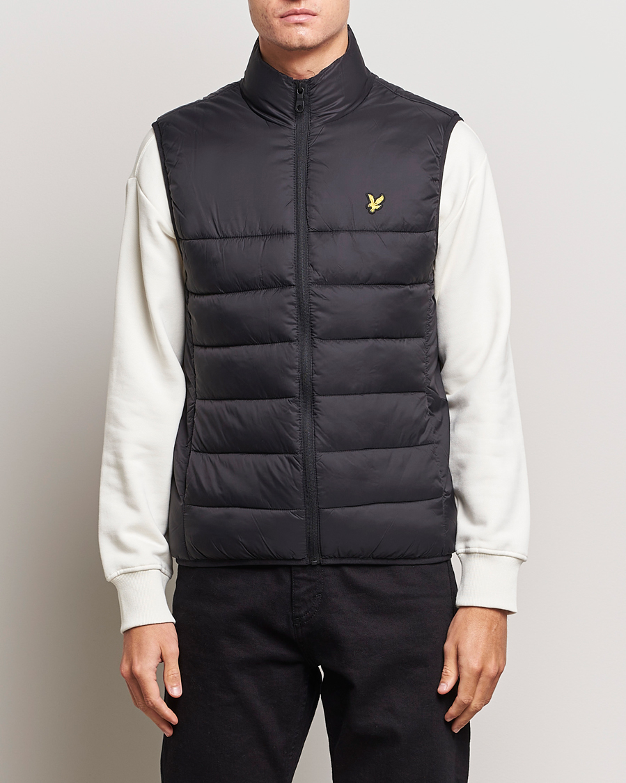 Herre | Klær | Lyle & Scott | Wadded Gilet Jet Black