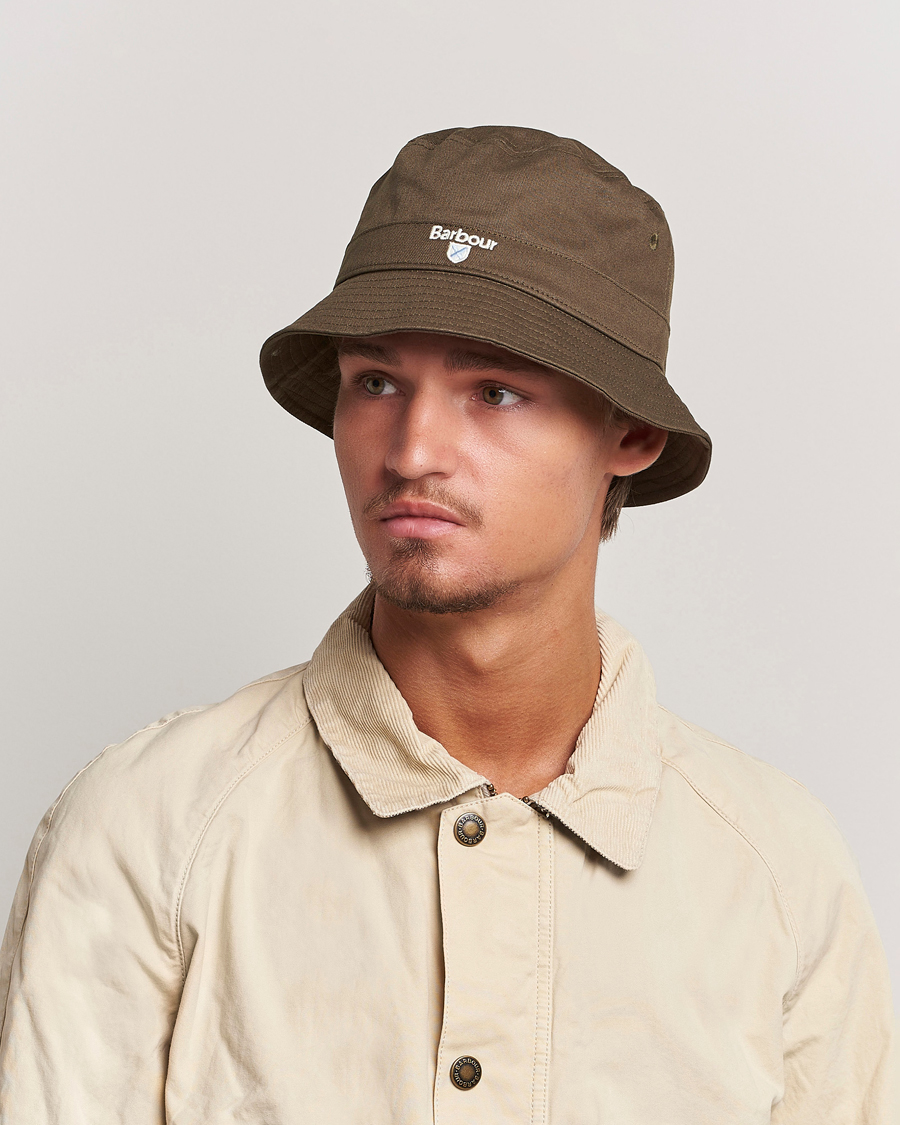 Herre | Assesoarer | Barbour Lifestyle | Cascade Bucket Hat Olive