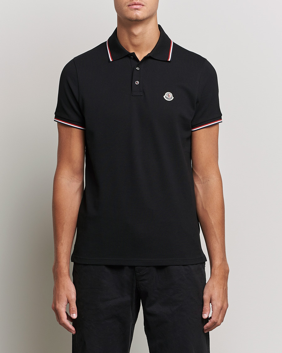 Moncler pique outlet polo