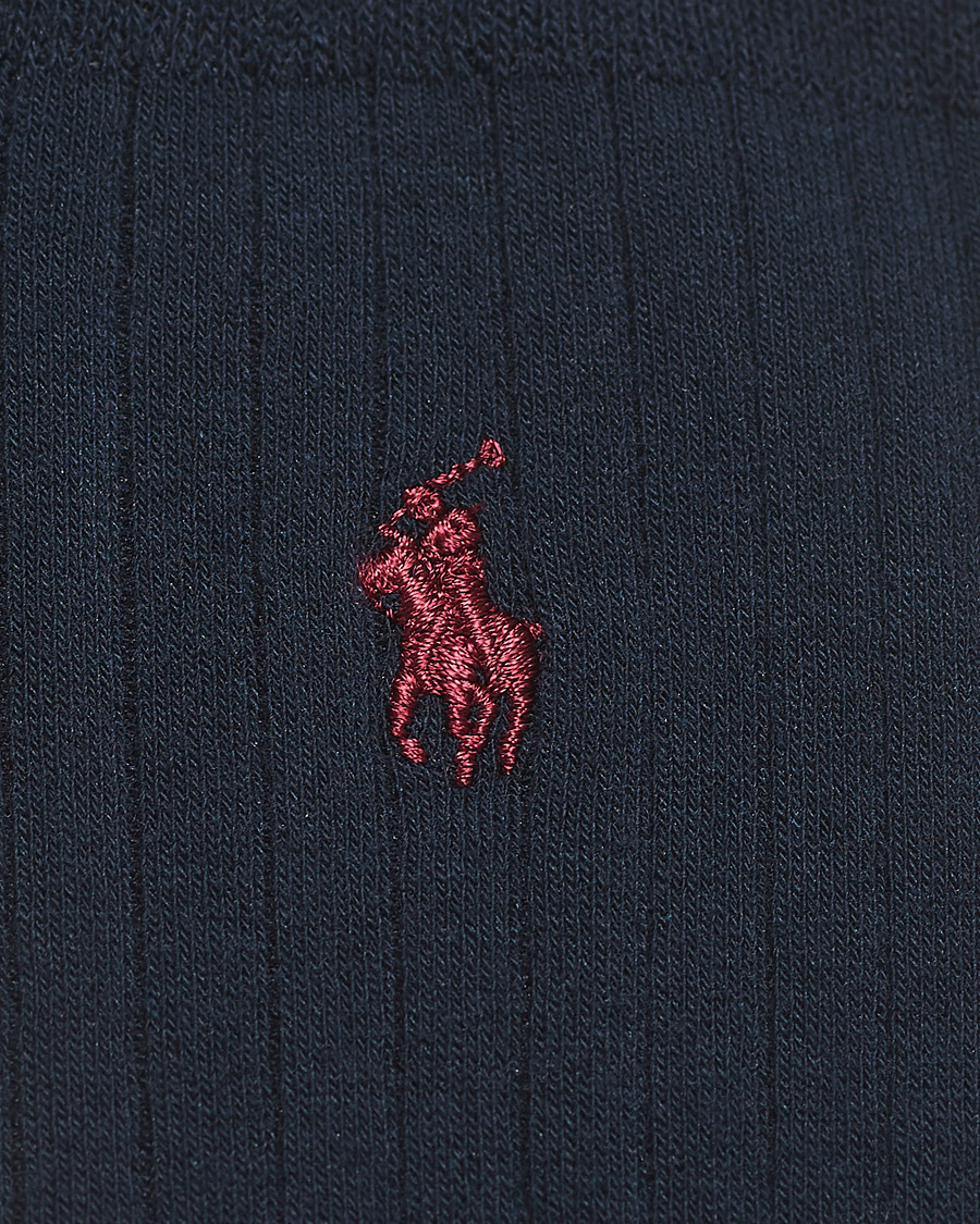 Herre |  | Polo Ralph Lauren | 2-Pack Egyptian Cotton Socks Navy