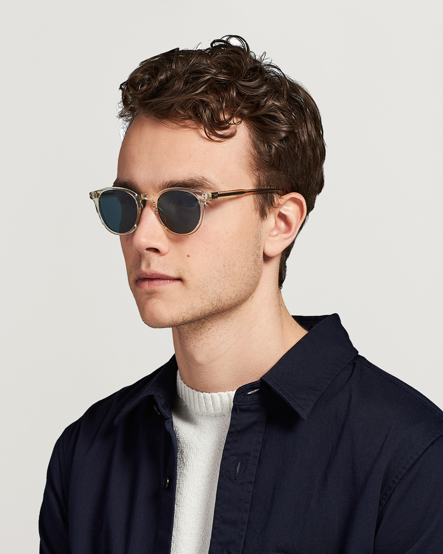 Herre | Garrett Leight | Garrett Leight | Clement Sunglasses Pure Glass/Pure Bluesmoke