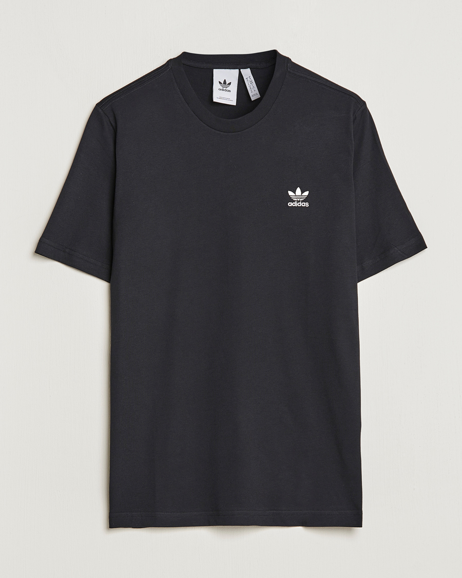 adidas black round neck t shirt