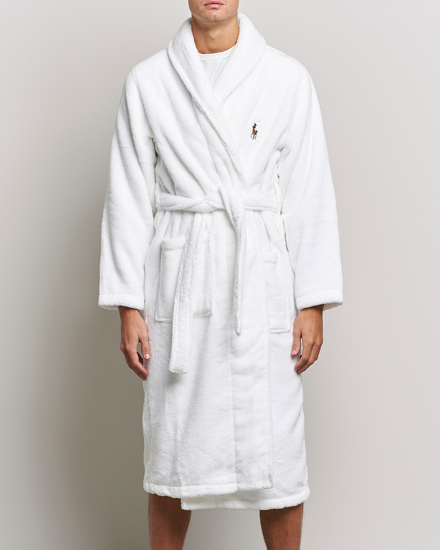 Herre | Morgenkåper | Polo Ralph Lauren | Cotton Terry Robe White White