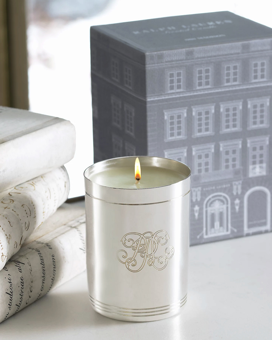 Herre | Ralph Lauren Home | Ralph Lauren Home | 888 Madison Flagship Single Wick Candle Silver