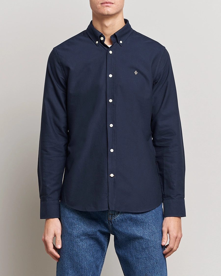 Herre | Jakke og bukse | Morris | Douglas Oxford Shirt Navy