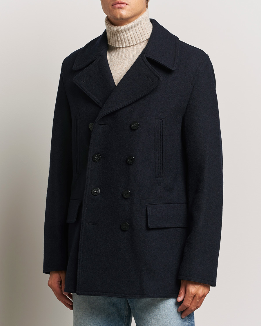 Herre |  | Gloverall | Churchill Reefer Peacoat Navy