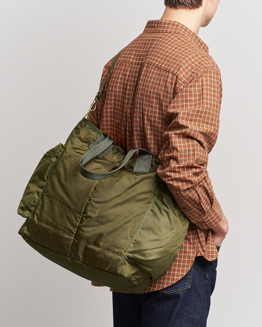 Herre | Vesker | Porter-Yoshida & Co. | Force 2Way Tote Bag Olive Drab