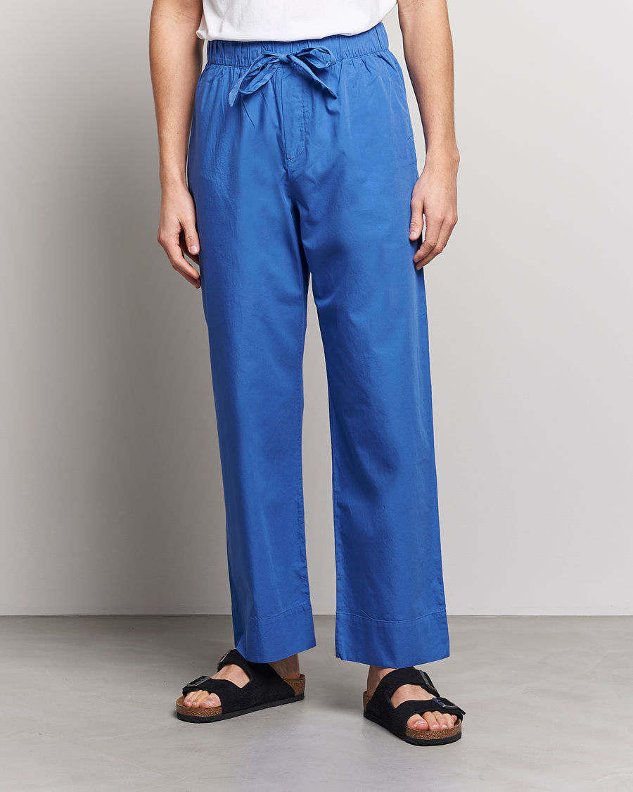 Herre | Tekla | Tekla | Poplin Pyjama Pants Royal Blue