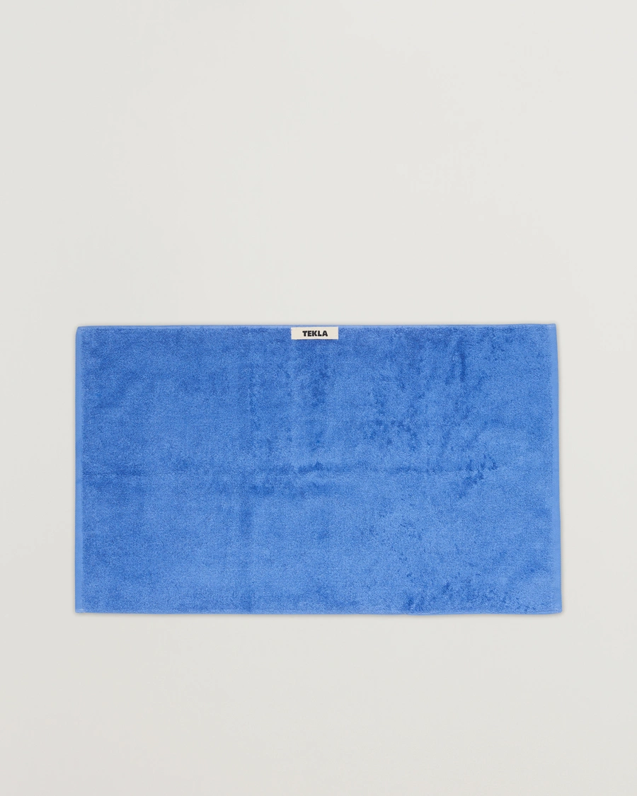 Herre |  | Tekla | Organic Terry Hand Towel Clear Blue