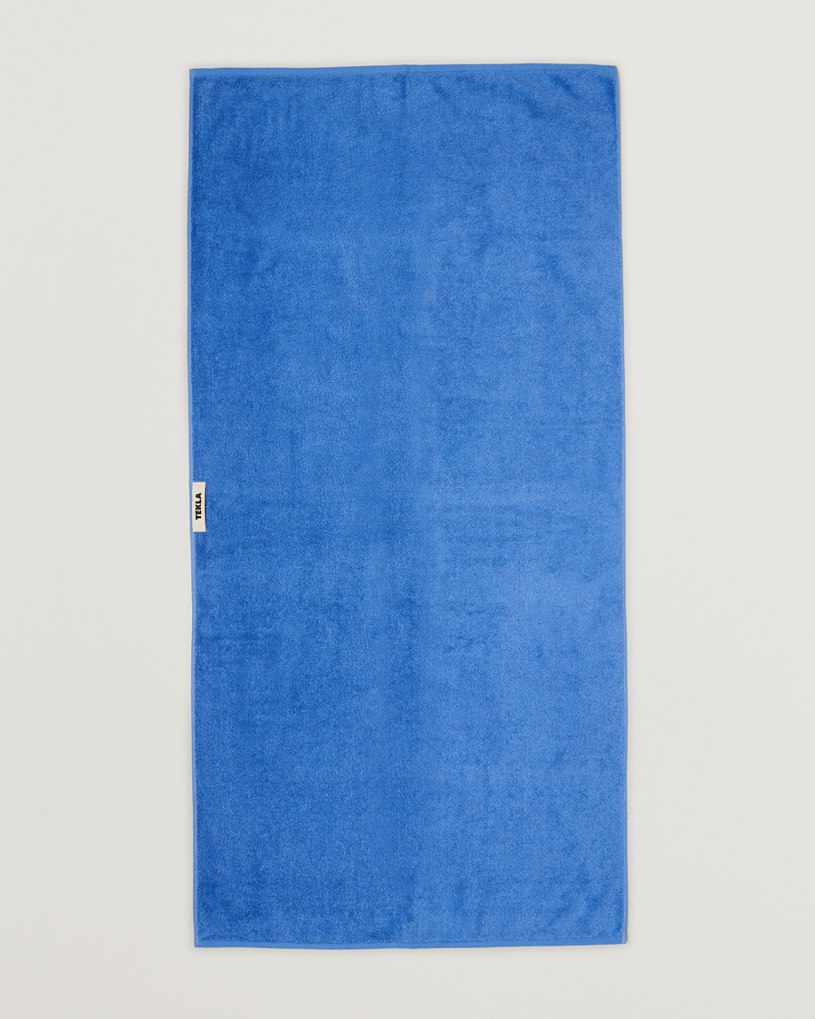 Herre | Livsstil | Tekla | Organic Terry Bath Towel Clear Blue