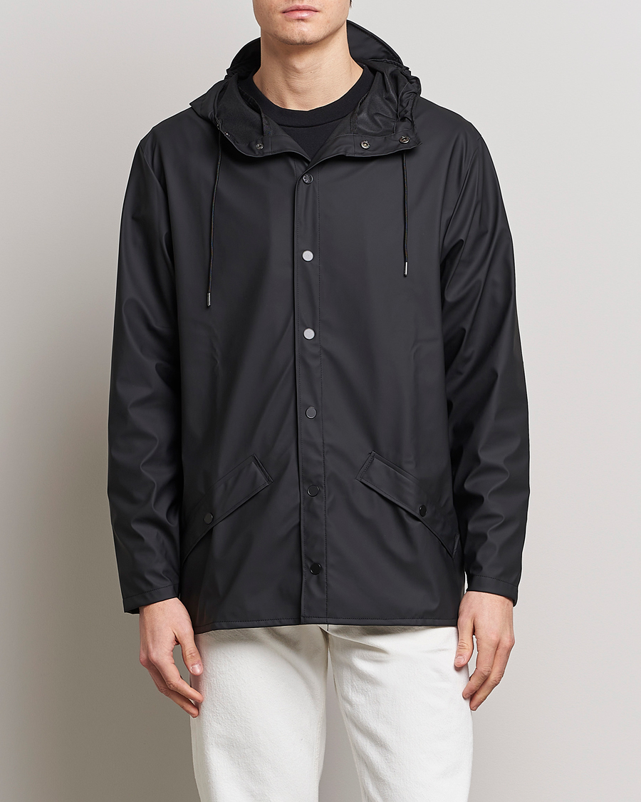 Herre | Vårjakker | RAINS | Jacket Black