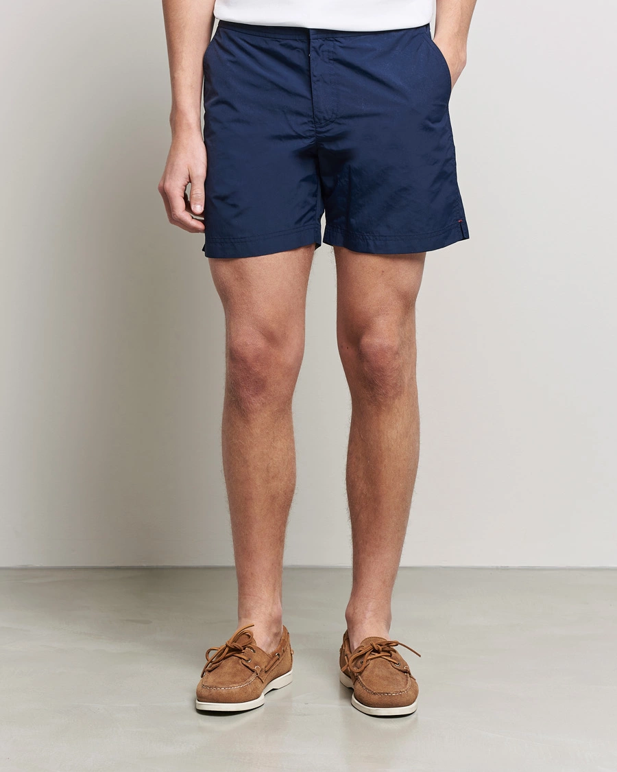 Herre |  | Orlebar Brown | Bulldog II Medium Length Swim Shorts Navy