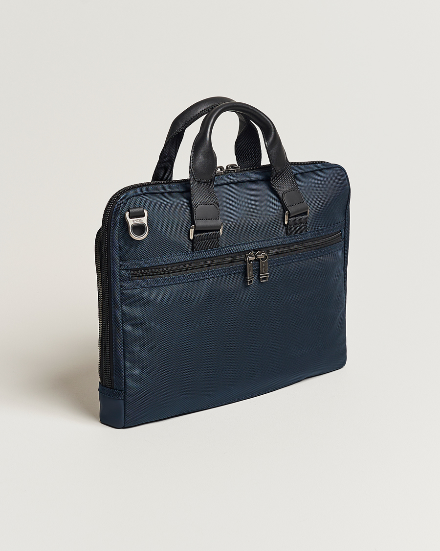 Herre | TUMI Alpha Bravo Acadamy Brief Navy | TUMI | Alpha Bravo Acadamy Brief Navy