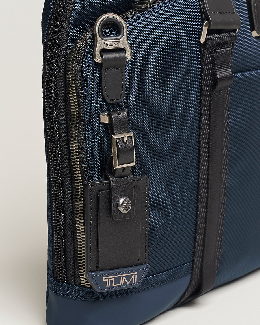Herre | TUMI Alpha Bravo Acadamy Brief Navy | TUMI | Alpha Bravo Acadamy Brief Navy
