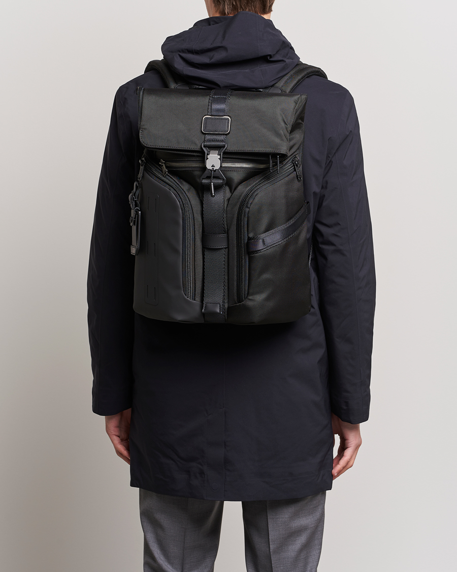 Herre | TUMI Alpha Bravo Logistics Backpack Black | TUMI | Alpha Bravo Logistics Backpack Black