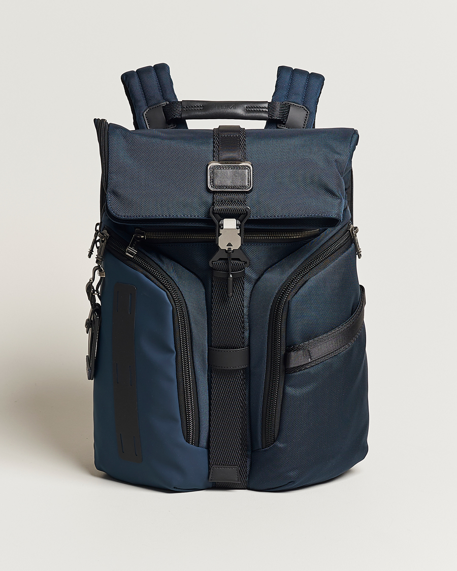 Herre | TUMI Alpha Bravo Logistics Backpack Navy | TUMI | Alpha Bravo Logistics Backpack Navy