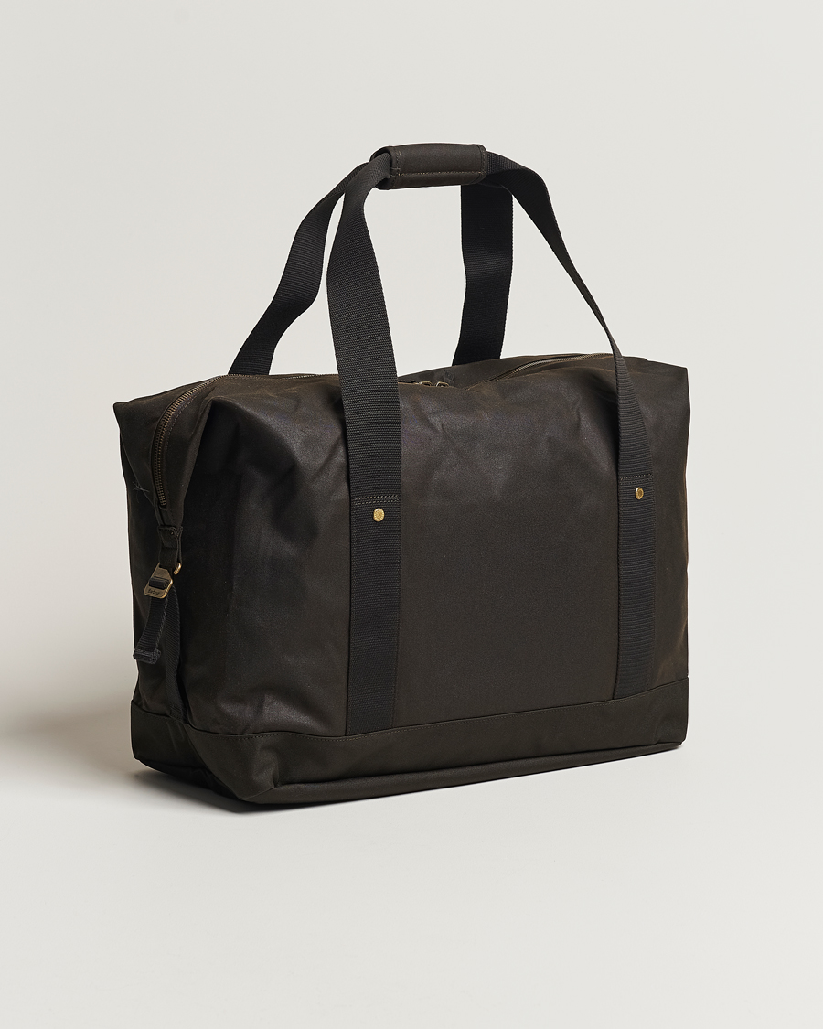 Barbour wax cotton travel explorer online holdall