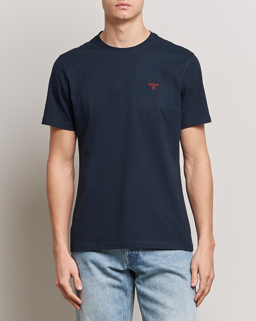 Herre | Barbour | Barbour Lifestyle | Essential Sports T-Shirt Navy