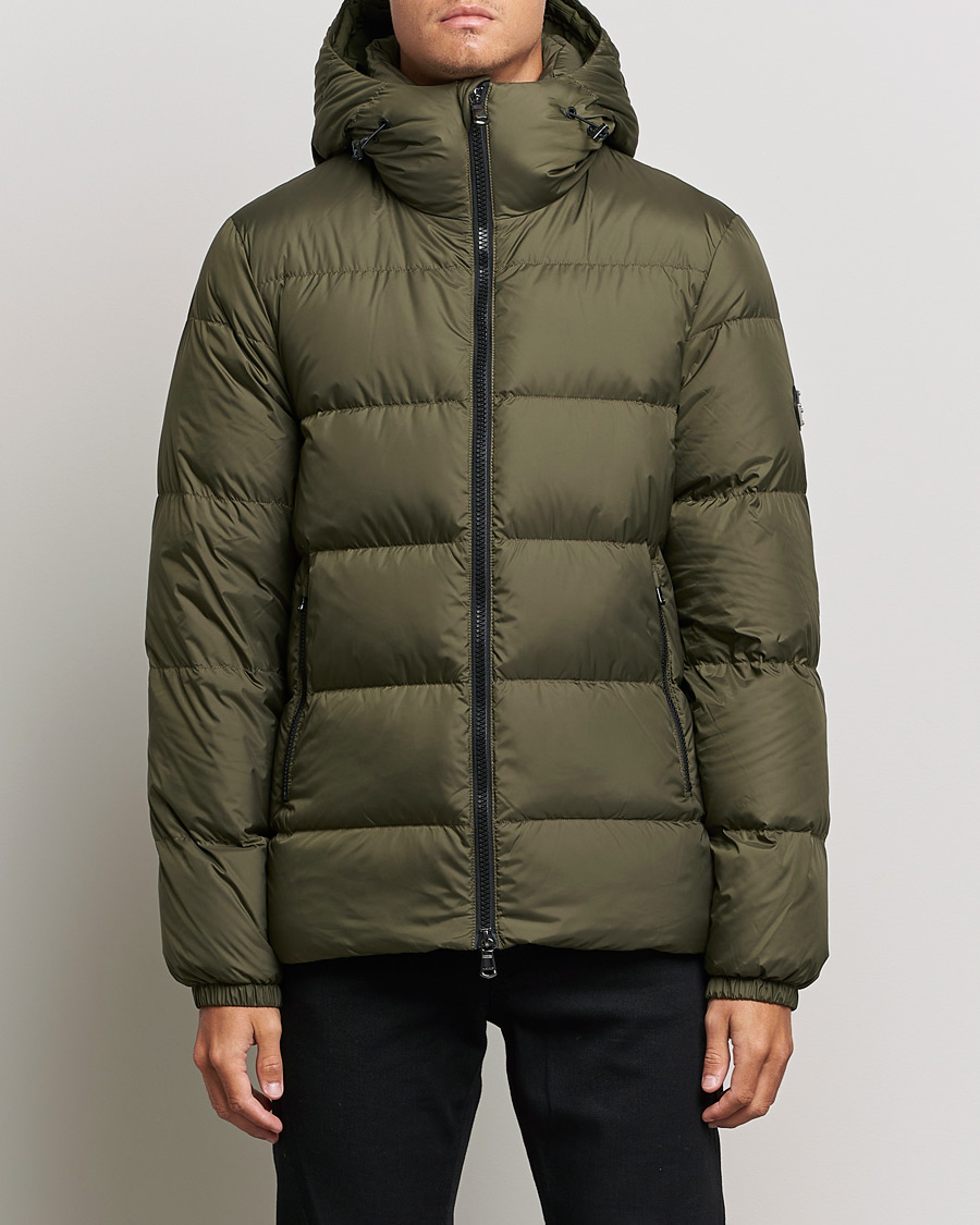 j lindeberg barrel stretch down jacket