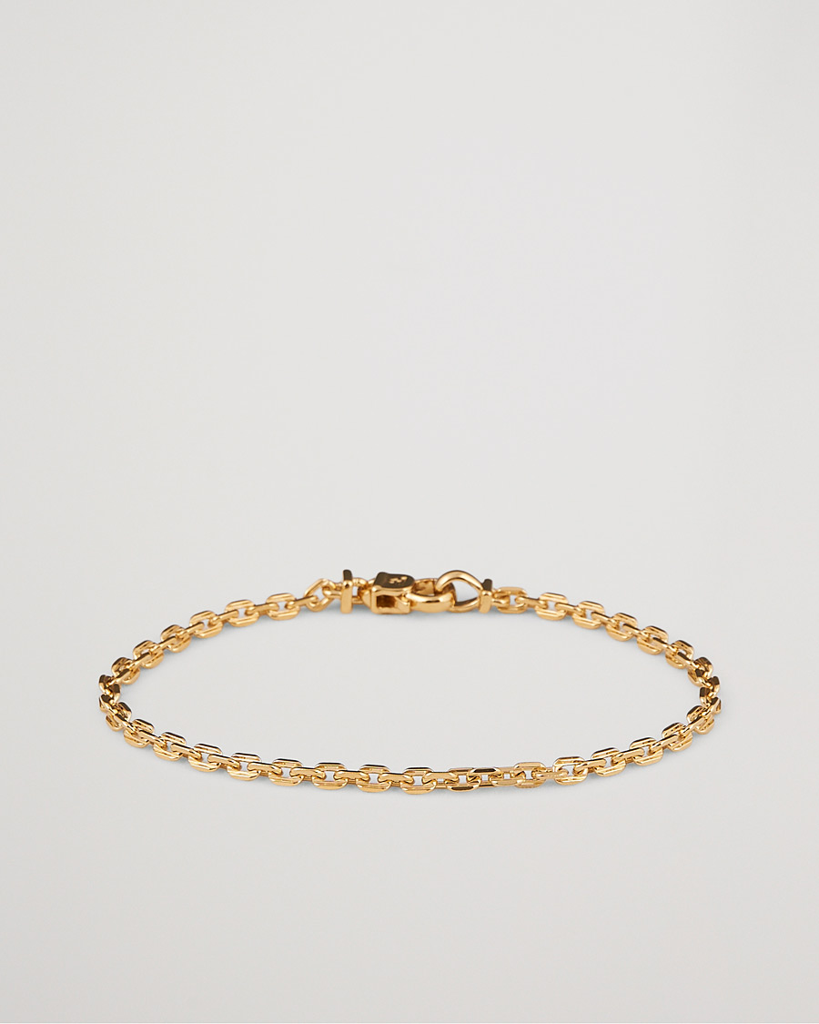 Tom Wood Anker Chain Bracelet Gold hos CareOfCarl.no