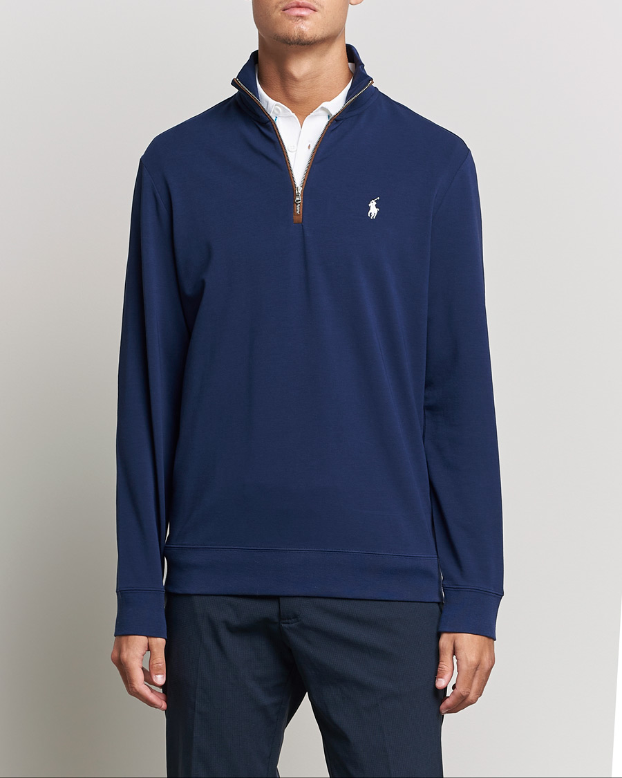 Herre | Half-zip | Polo Ralph Lauren Golf | Terry Jersey Half Zip Sweater Refined Navy